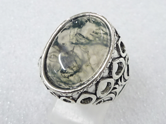 NATURAL STONE FASHION RING / JP SIZE 27